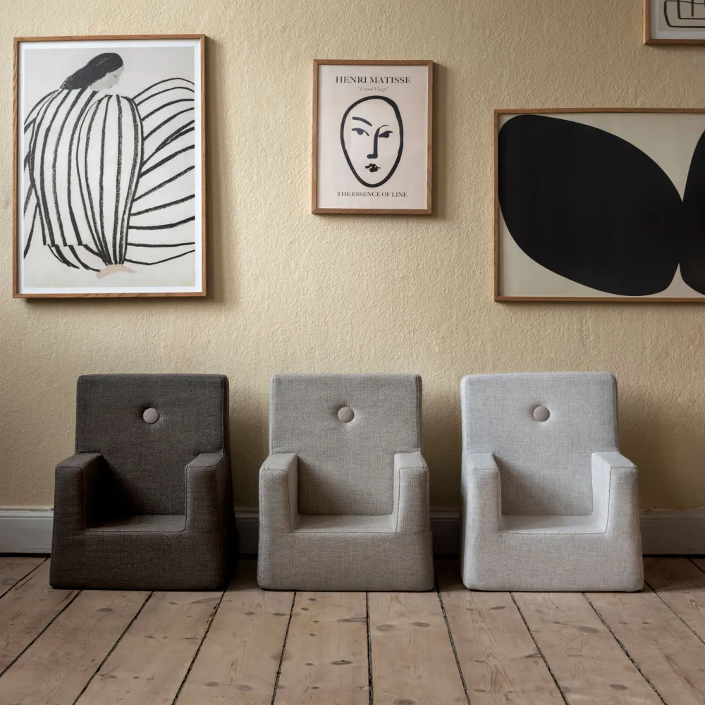 by KlipKlap Kids Barnestol Brun
