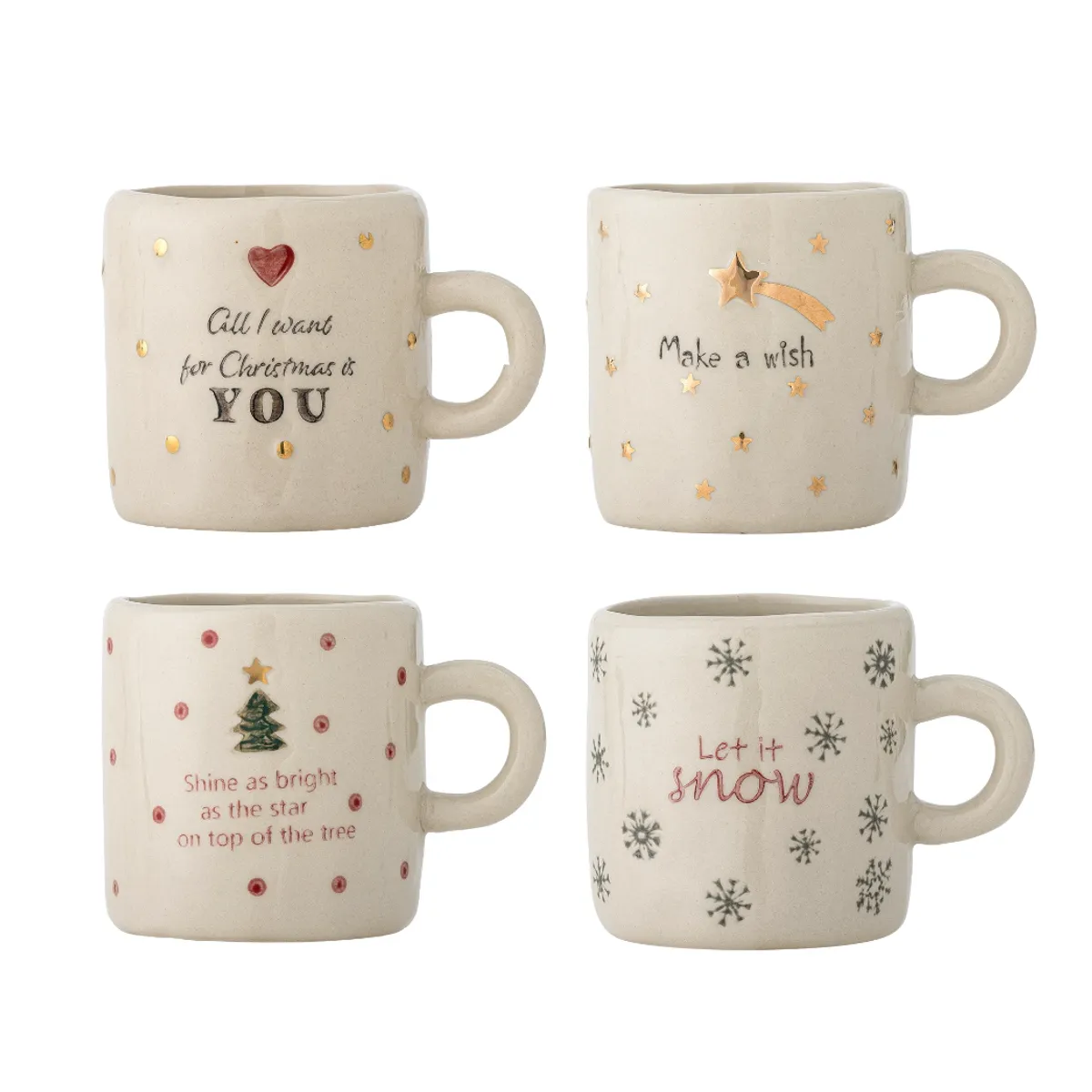 Bloomingville Christy Krus Christmas 4-pk