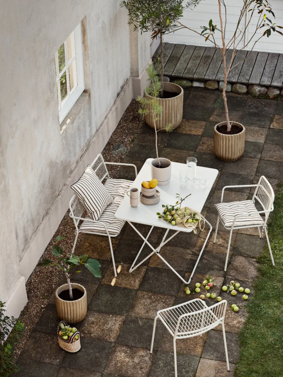 Broste Copenhagen Fiber Krukke Beige 2 stk
