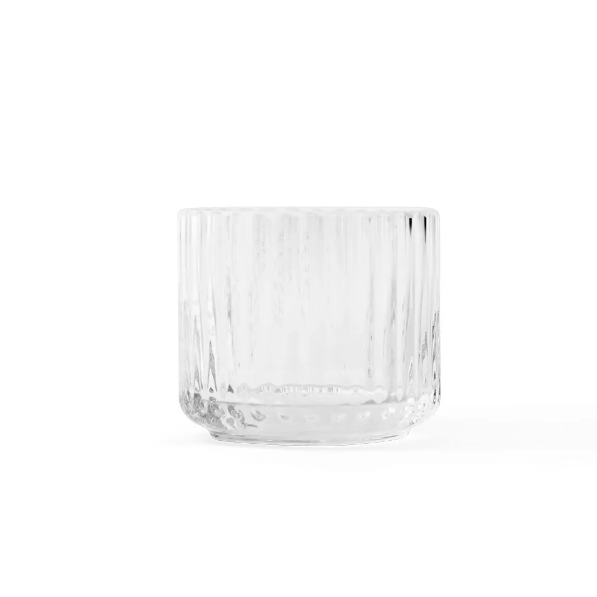 Lyngby Porcelæn Telysholder Glass Klar Liten H5,5 cm