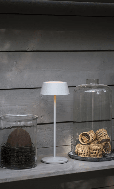 Hovedbilde Trend Collection Menton USB Bordlampe Matt Grå