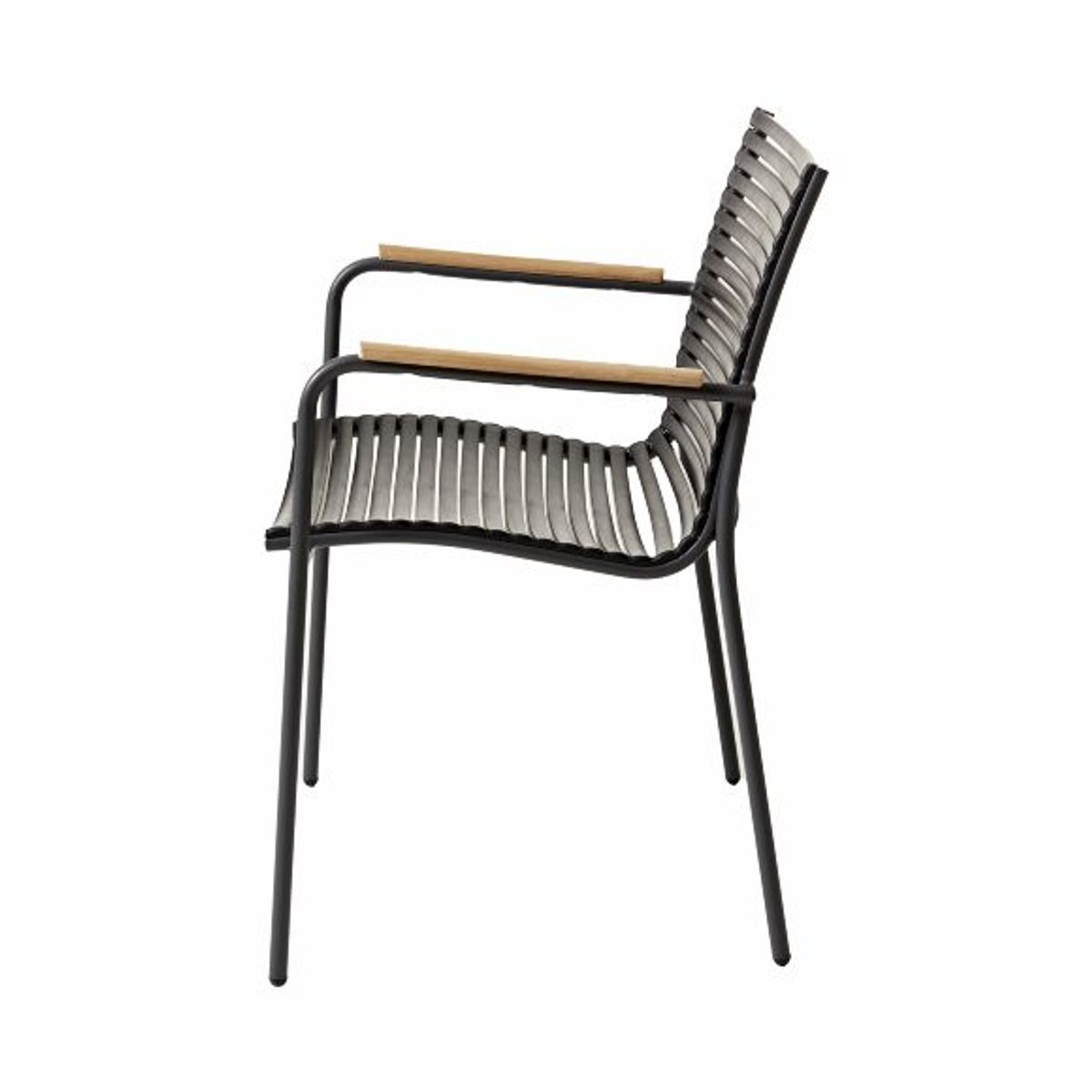 Cinas Mood Classic Stol Antrasitt/Teak