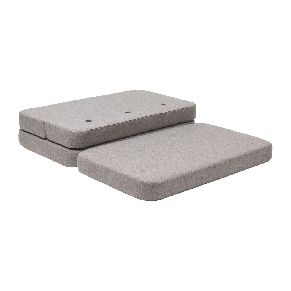 by KlipKlap 3 Fold Sofa XL Soft 140 cm Multigrå