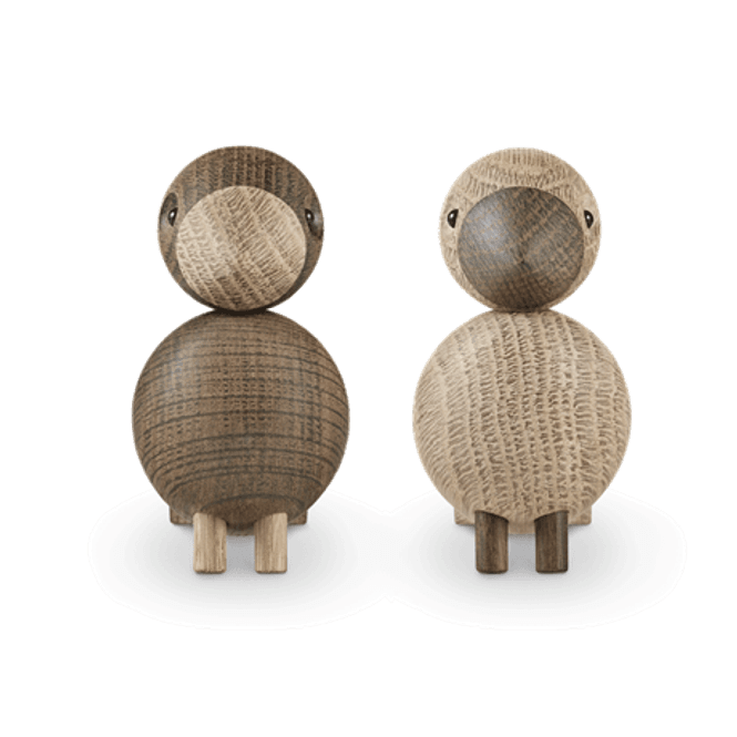 Hovedbilde Kay Bojesen Lovebirds 2 stk Light & Dark