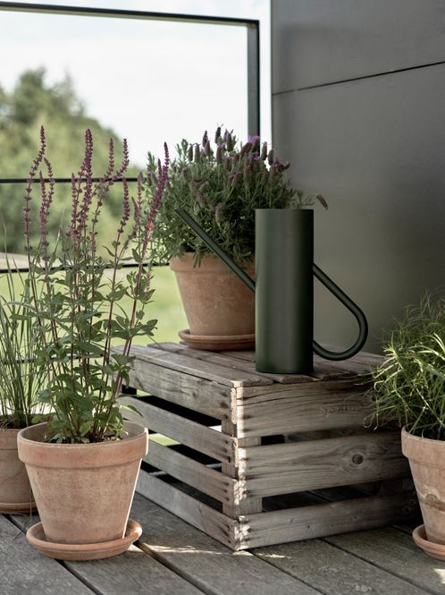 Hovedbilde Stelton Bloom Vannkanne Mørk grønn 2l