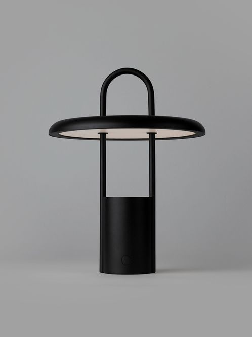 Hovedbilde Stelton Pier Lampe LED trådløs sort 25cm
