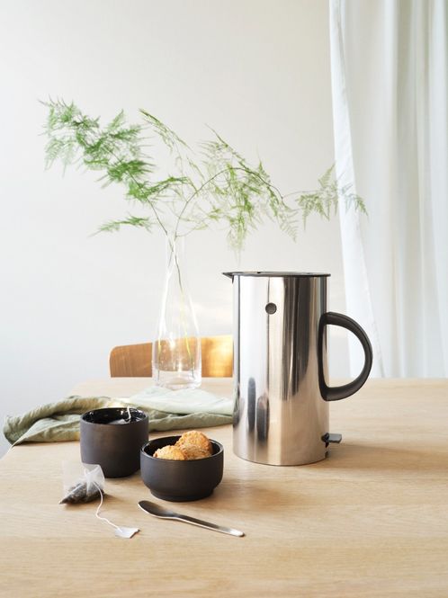 Hovedbilde Stelton EM77 Vannkoker Blank 1,5 l.