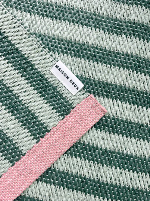 Hovedbilde Maison Deux Stripe Cactus Dørmatte 50x70