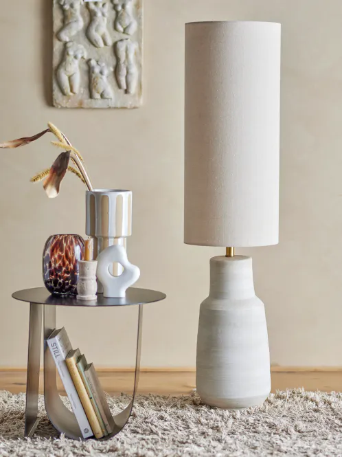 Hovedbilde Bloomingville Linetta Gulvlampe Hvit