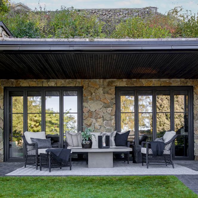 Hovedbilde Artwood Marbella Loungestol Black Twist