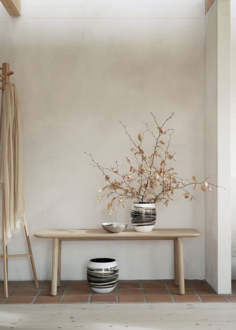 Hovedbilde Stelton Stockholm vase, Ø 22,5 cm, stor - Lignum