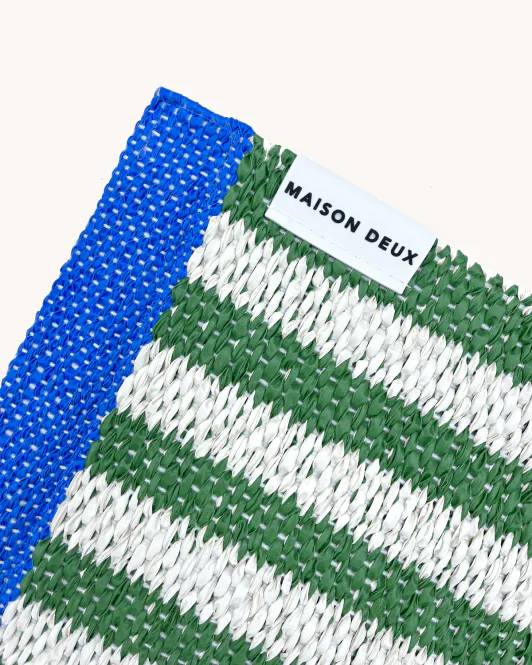 Hovedbilde Maison Deux Stripe Grass Dørmatte 50x70