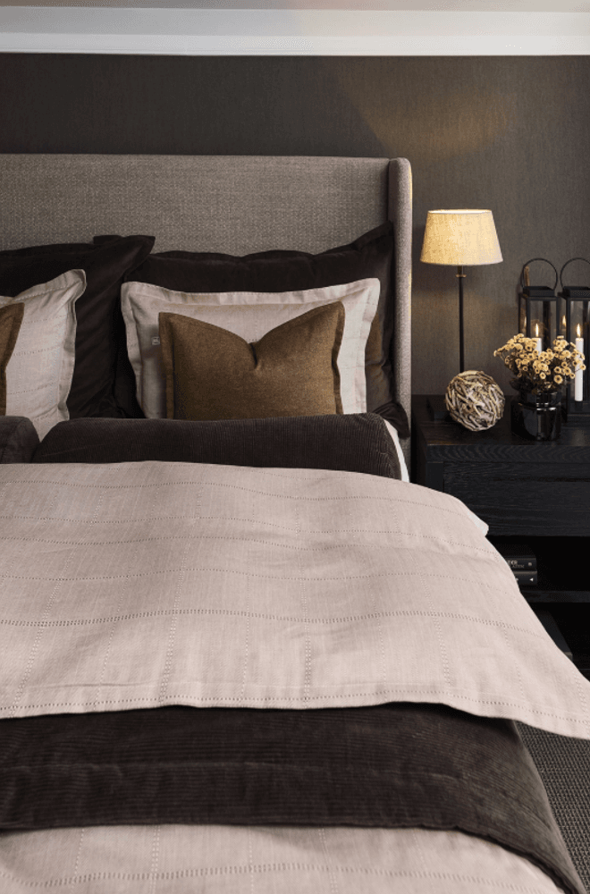 Halvor Bakke Briskeby sengesett 240×220 cm / 2×50×70 cm Kanel