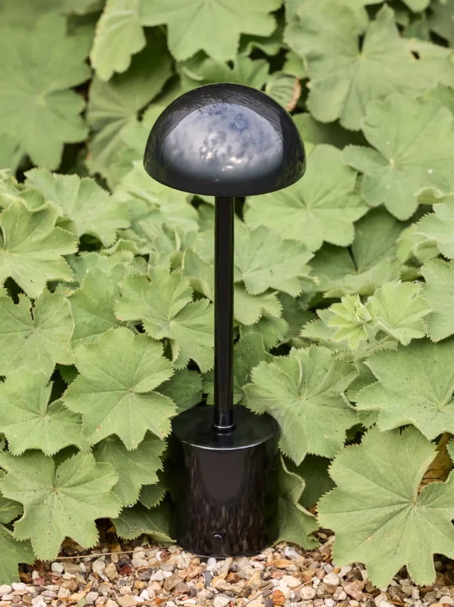 Hübsch Taten Bærbar Lampe Sort