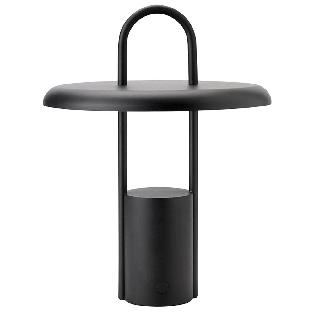 Stelton Pier Lampe LED trådløs sort 25cm