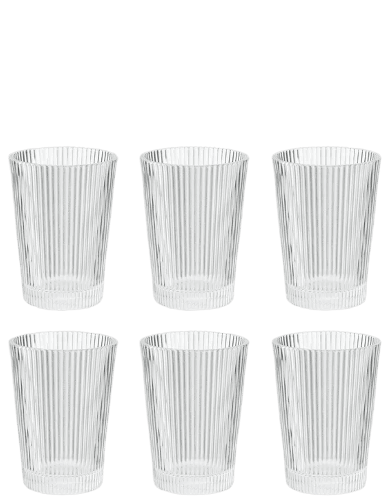 Stelton Pilastro drikkeglass 0,24 l. 6 stk