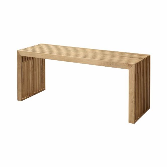 Hovedbilde Cinas Rib Benk 3 seter Teak