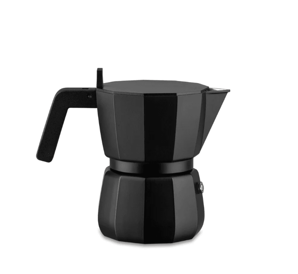 Alessi Moka Espressokanne 3 Kopper Sort