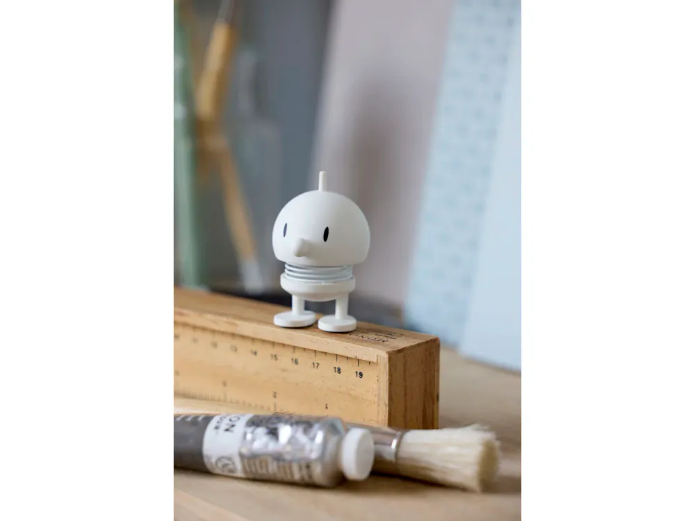 Hoptimist Soft Bumble Mini Hvit