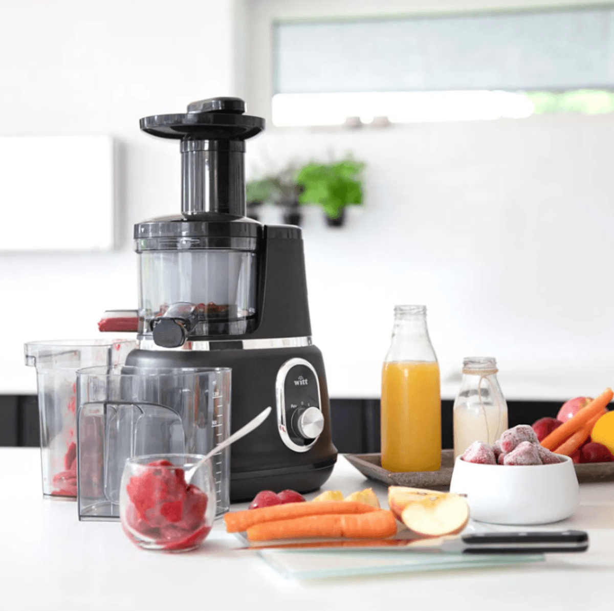 Witt Premium Slow Juicer Svart