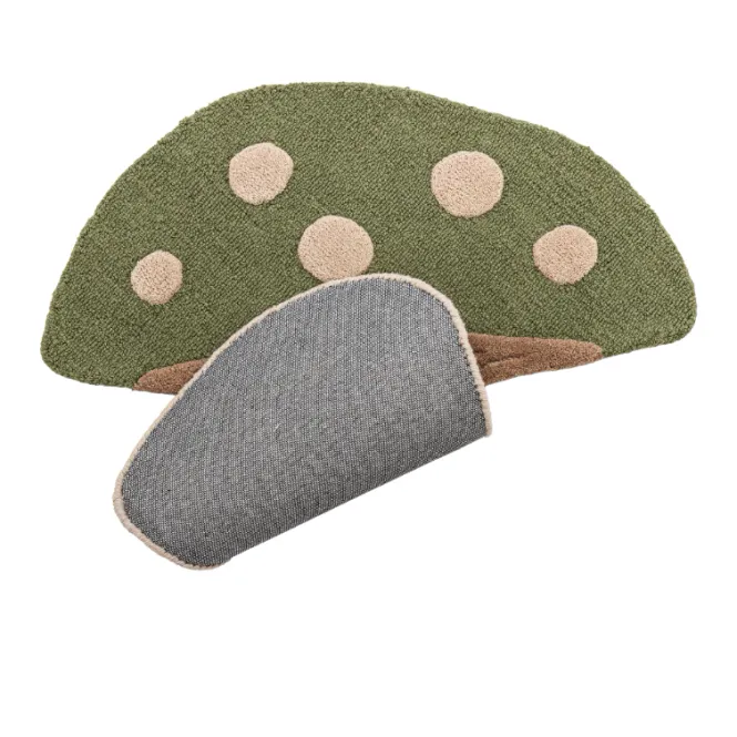 Hovedbilde Bloomingville MINI Mushroom Ullteppe Grønn