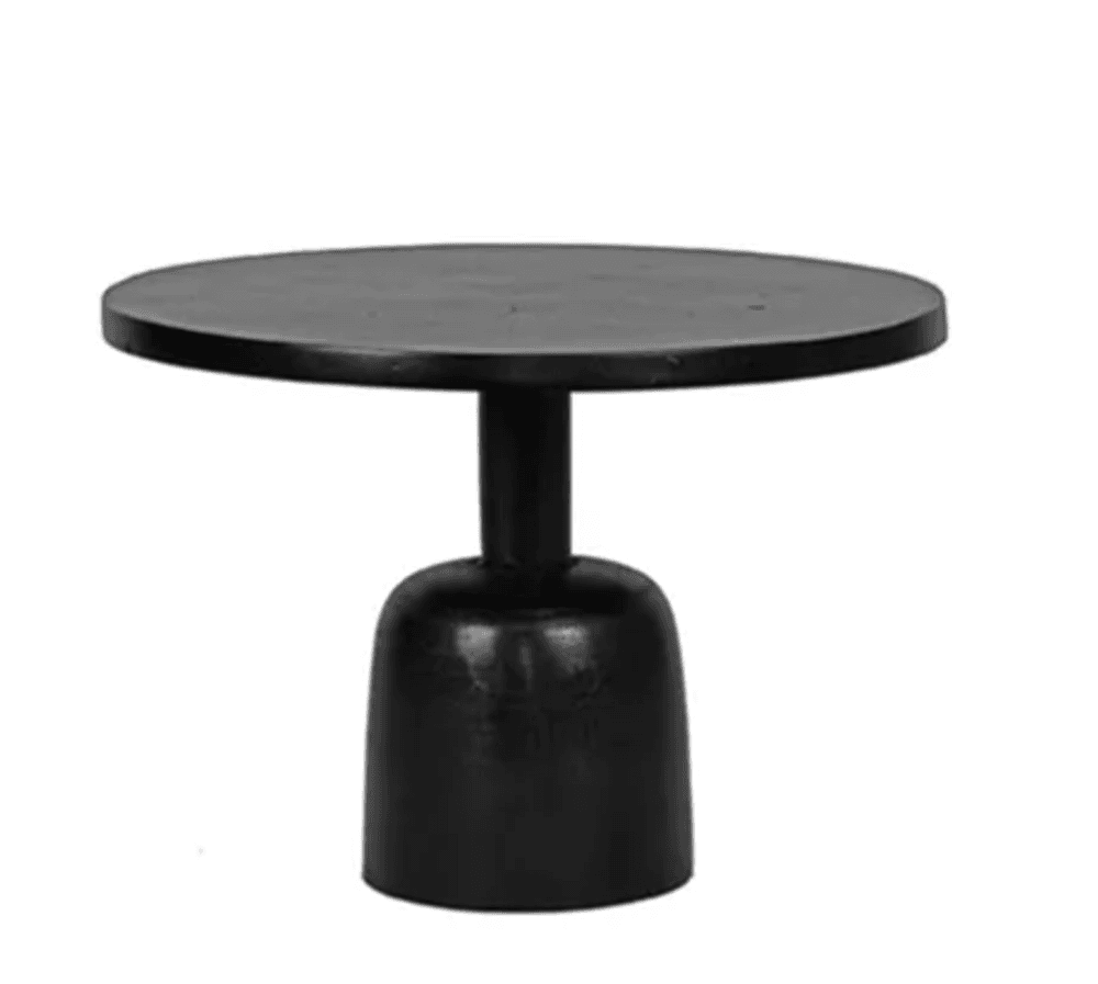 Trend Collection Salongbord Svart Metall 50 cm