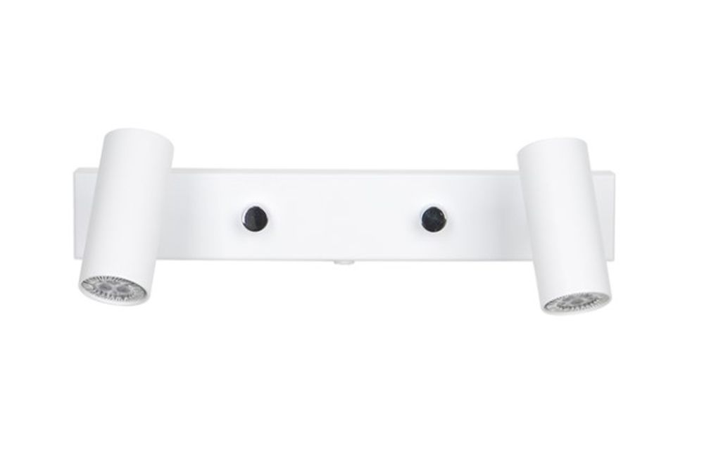 Belid Cato Vegglampe Matthvit Dobbel LED 2x3W