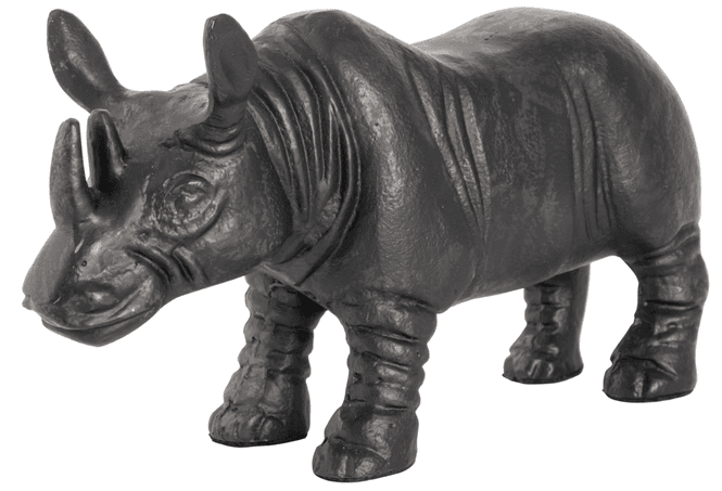 Hovedbilde Halvor Bakke Nairobi Neshorn i Metall