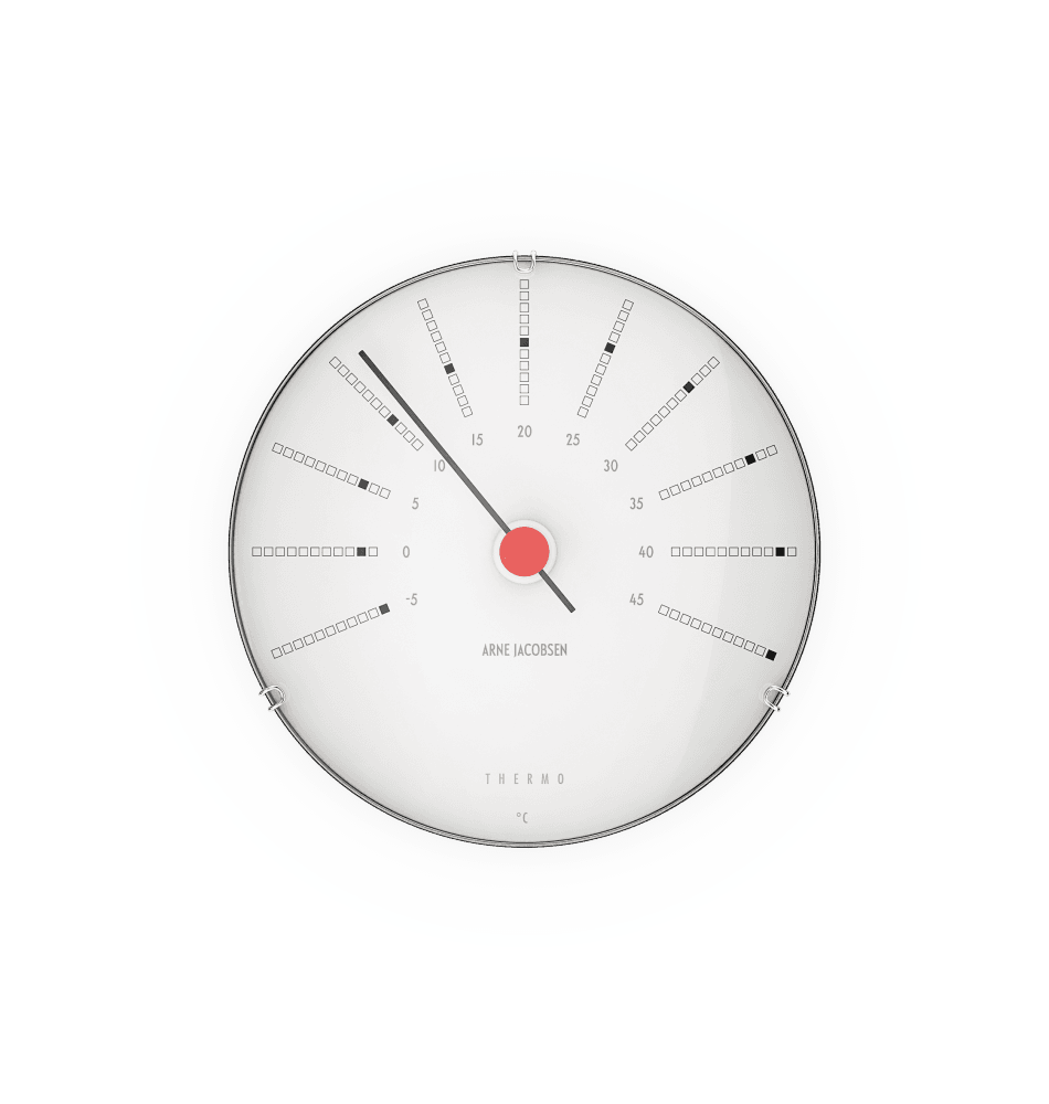 Arne Jacobsen Bankers Værstasjon Termometer