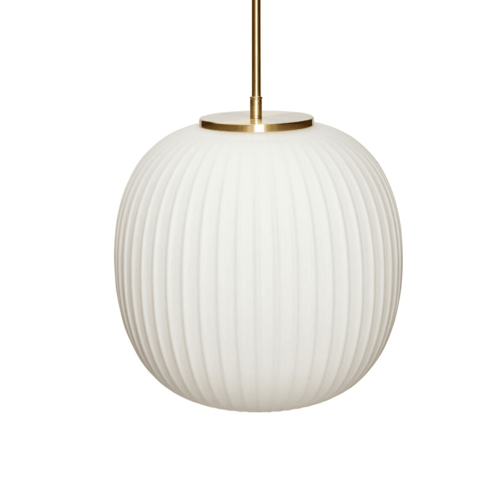 Hübsch Serene Pendel Ø32cm Hvit