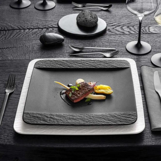 Hovedbilde Villeroy & Boch Manufacture Rock Middagstallerken ...