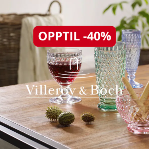 Villeroy & Boch kampanje, spar opptil 40%