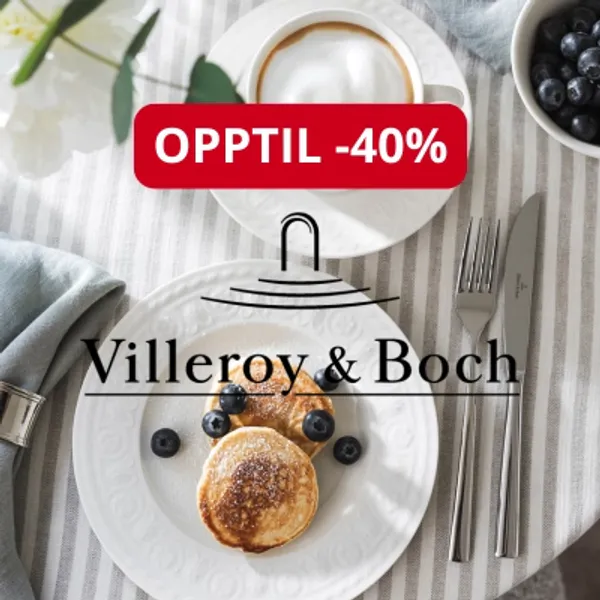 Villeroy & Boch kampanje på utvalgte serier