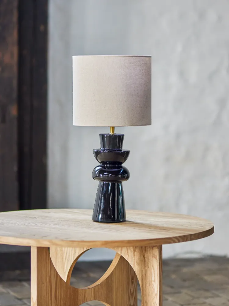 Bloomingville Lio Bordlampe Sort