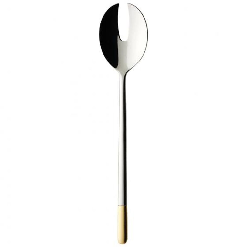 Villeroy & Boch Ella Delvis Gullbelagt Serveringsgaffel til Salat 23,3 cm