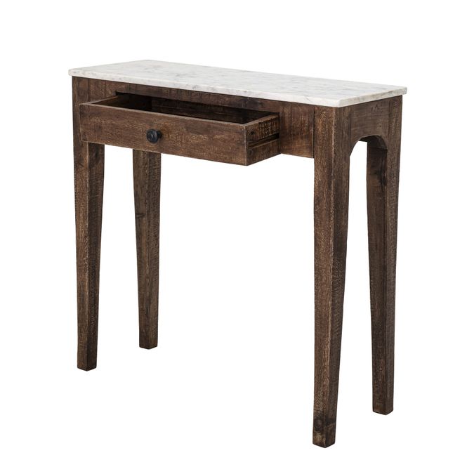 Hovedbilde Bloomingville Hauge Sidebord Marmor Hvit