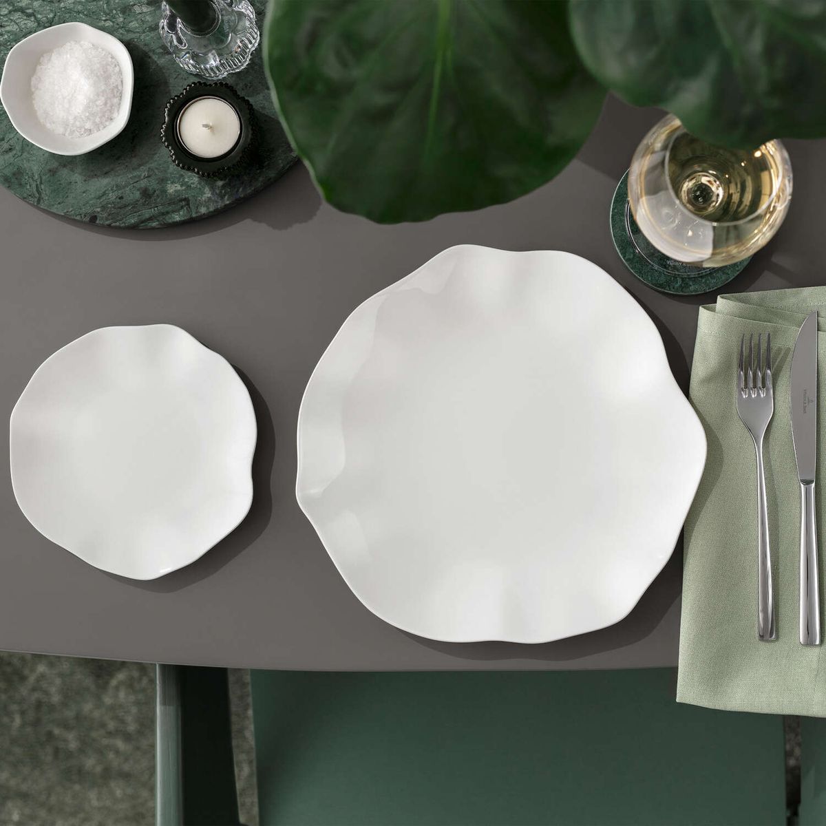 Villeroy & Boch Pura Middagstallerken 27 cm Hvit
