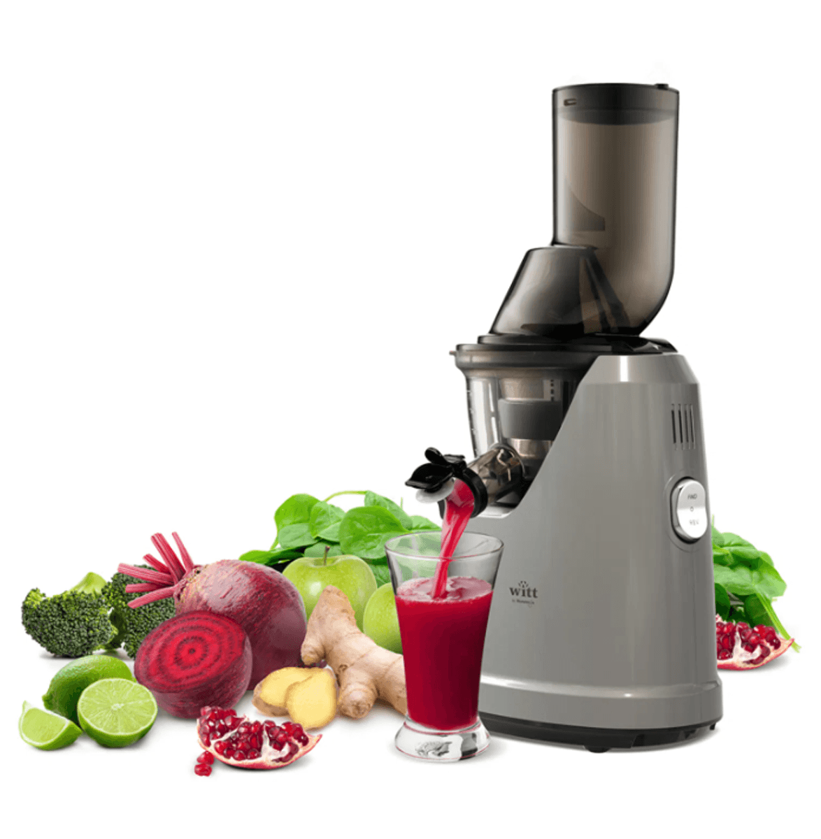 Witt B6200 Whole Slowjuicer Sølv