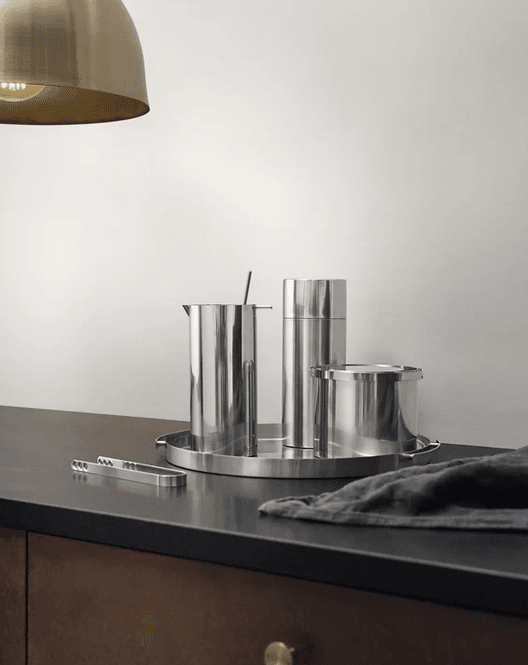 Hovedbilde Stelton Arne Jacobsen Serveringsbrett Ø 33,5 cm