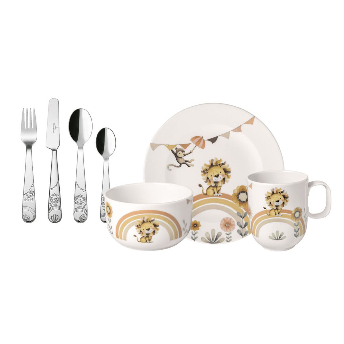 Villeroy & Boch Roar Like a Lion Barneservise 7 deler
