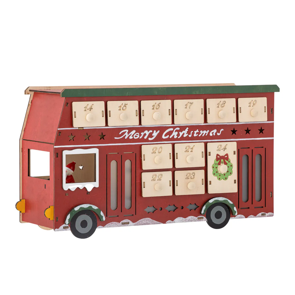 Bloomingville Edward Julekalender med Lys