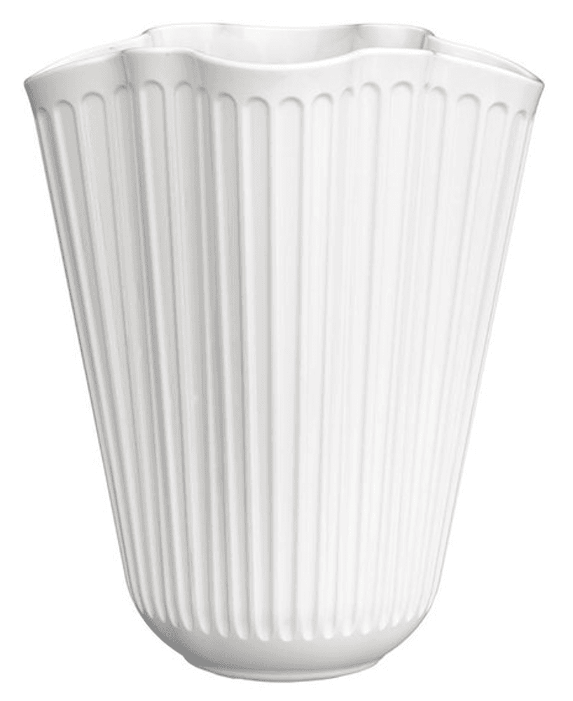 Kähler Hammershøi Unfold Vase 16,5 cm, Hvit